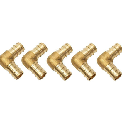 PEX 1/2 Barbed 90 Elbows - Crimp Fittings - VENTRAL®