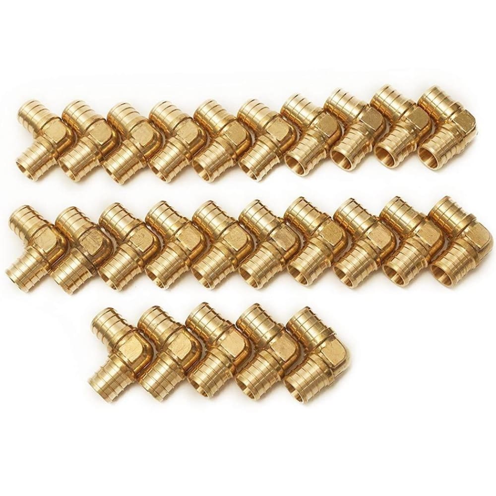 PEX 1/2 Barbed 90 Elbows - Crimp Fittings - VENTRAL®