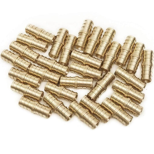 PEX 1/2" Coupling Barbed Straight Crimp Fitting - VENTRAL® 