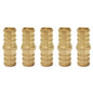 PEX 1/2" Coupling Barbed Straight Crimp Fitting - VENTRAL® 
