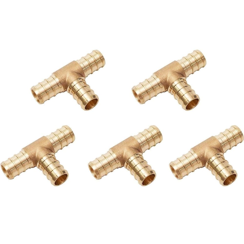 PEX 3/4 x 3/4 x 3/4 Barbed Tee - Crimp Fitting - VENTRAL®