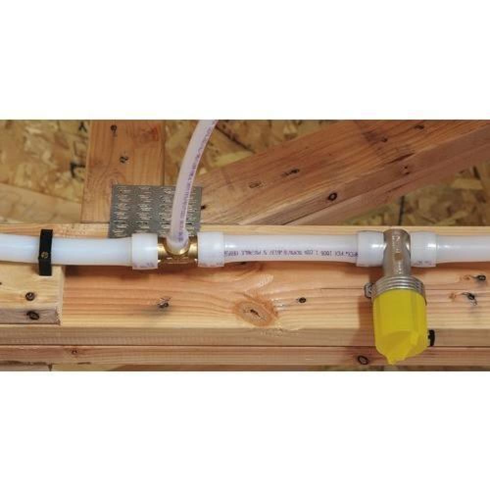 PEX 3/4 x 3/4 x 3/4 Barbed Tee - Crimp Fitting - VENTRAL®