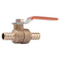 PEX Ball Valve 1/2" inch full port Brass - Lead Free - VENTRAL® 