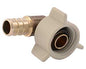 VENTRAL 1/2 x 1/2 Inch (0.50) PEX Swivel Elbow Female NPT Threaded Adapter Connector Fitting Crimp Brass for PEX Pipe Tubing, No Lead