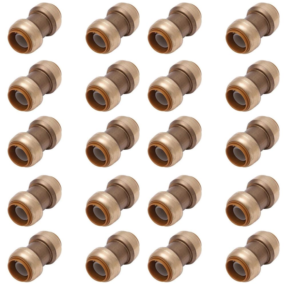 Push Fit 3/4" Inch Push to Connect Fitting Coupling - VENTRAL® 