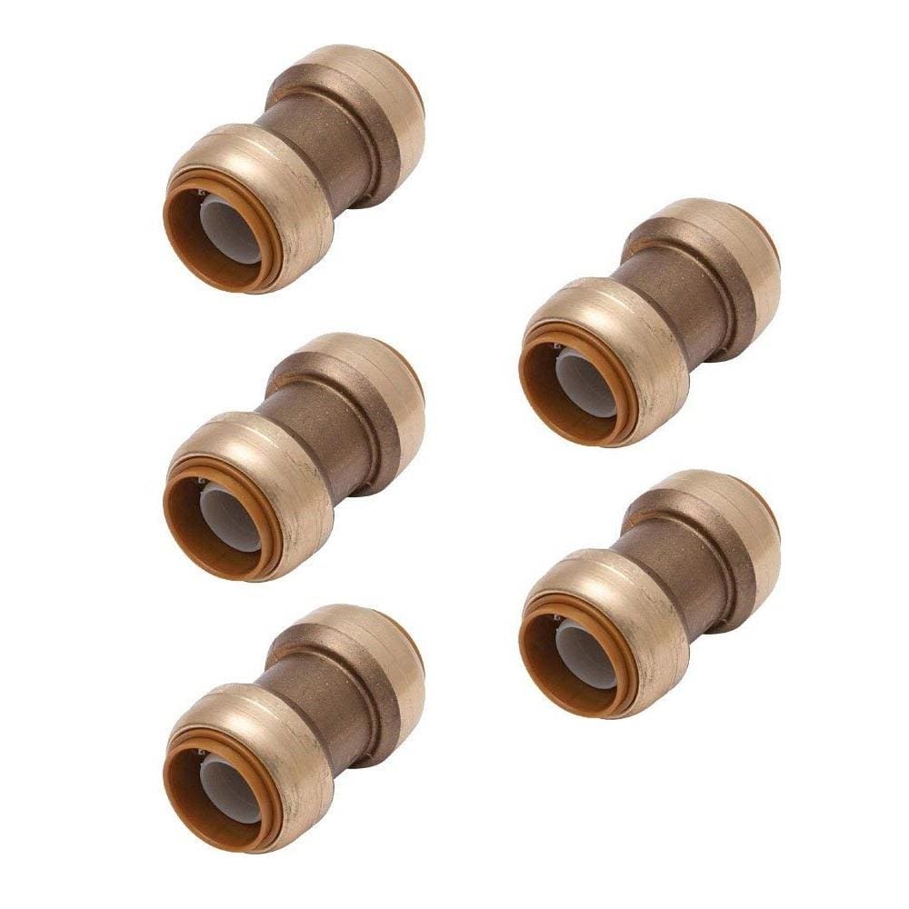 Push Fit 3/4" Inch Push to Connect Fitting Coupling - VENTRAL® 