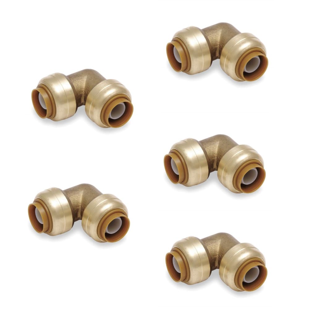 Push Fit 3/4" Inch Push to Connect Fitting Elbow - VENTRAL® 