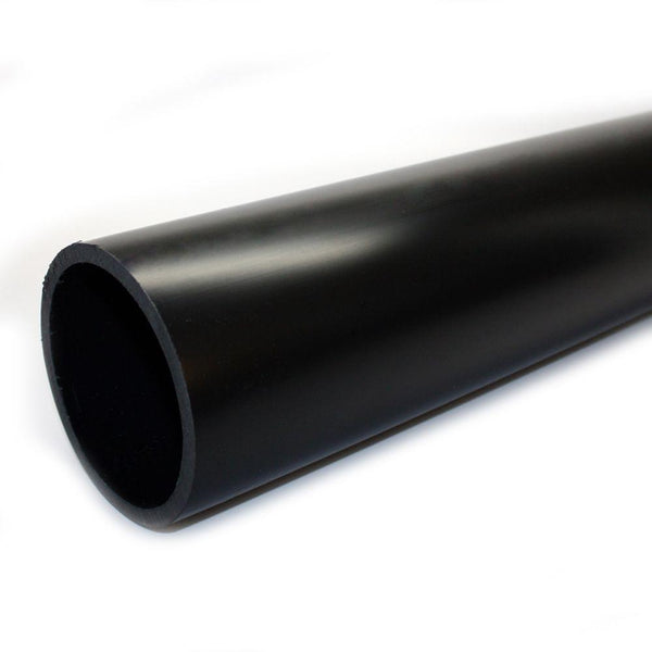 VENTRAL DWV Drain Pipe - Black ABS Custom Size and Length 2" (2.0)