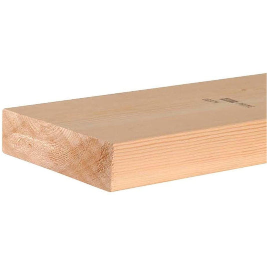 Manufacturer Direct 2 in. x 6 in. (1-1/2" x 5-1/2") Construction Premium Whitewood Board Stud Wood Lumber - Custom Length