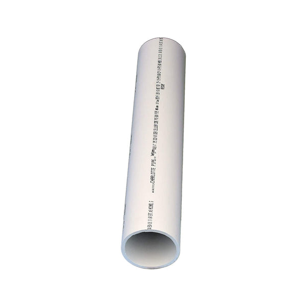 Charlotte Pipe Charlotte Pipe Foam Core Pipe Pressure Fitting - Schedule 40 PVC DWV (Drain, Waste and Vent) Durable, Easy to Install