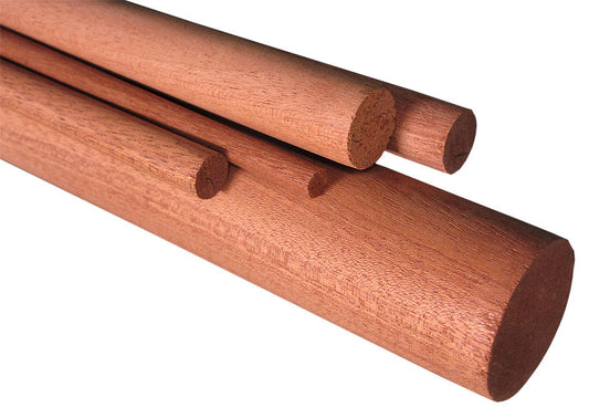 Manufacturer Direct Black Walnut Dowel Rod Sticks Wooden Unfinished Hardwood for Hobby Crafts DIY